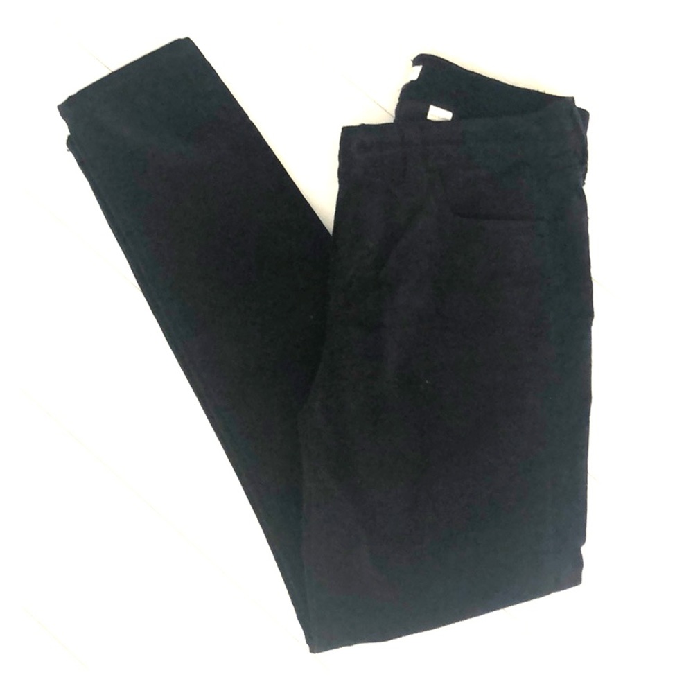 Black Velvet Pants